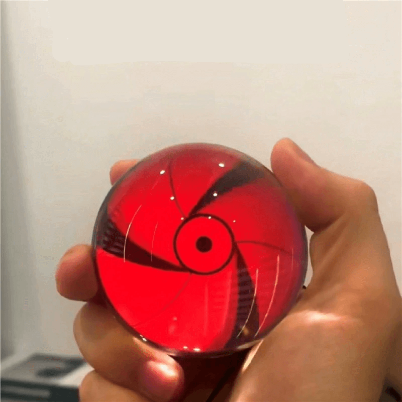 Anime-themed crystal ball night light for kids