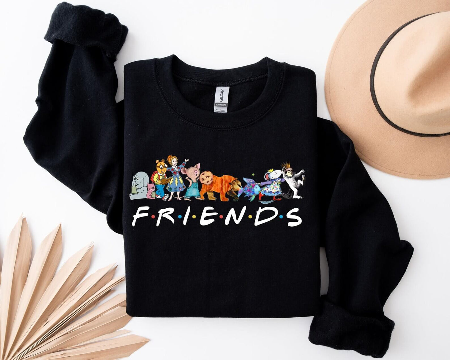 Comfort Colors Friends Children's Book Shirt