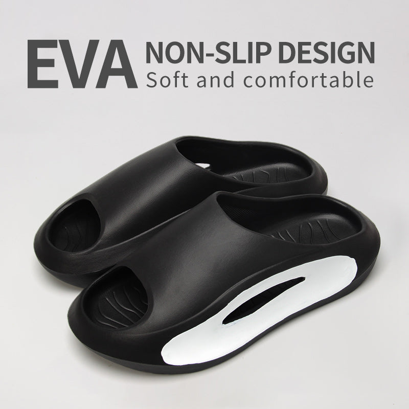 Men's thick-soled non-slip shower slippers