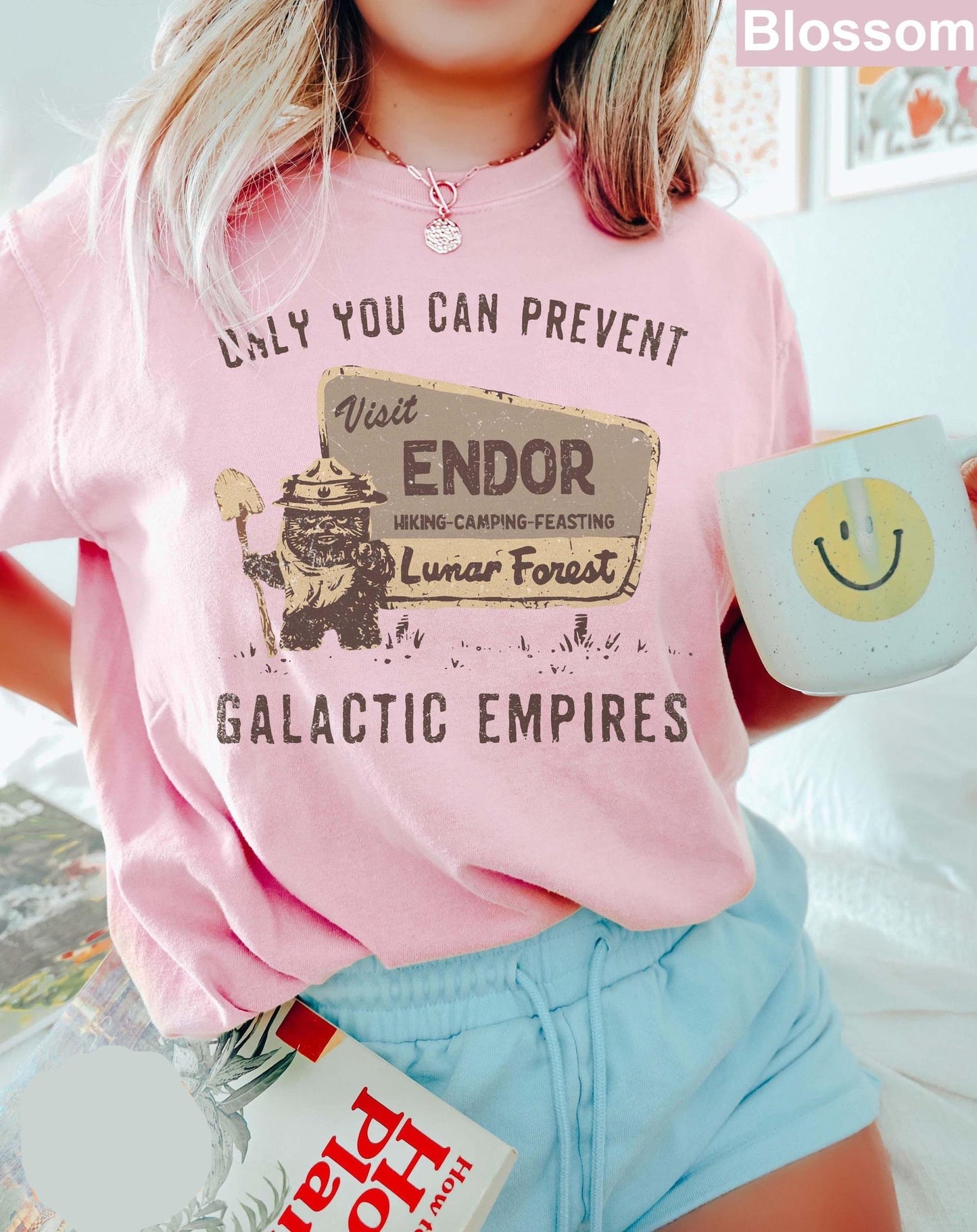 Retro Ewok Star Wars Comfort Colors Shirt