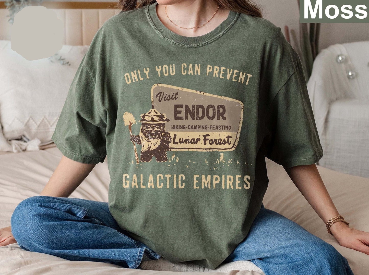 Retro Ewok Star Wars Comfort Colors Shirt