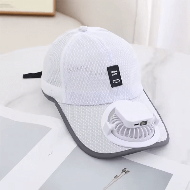 GTBL Solar Mesh Sun Cap in Dark Gray for Summer