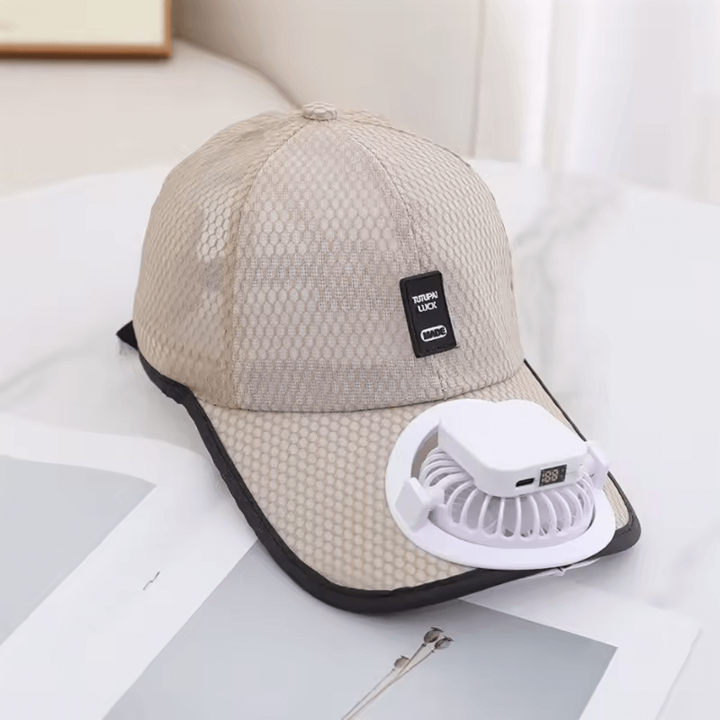 GTBL Solar Mesh Sun Cap in Dark Gray for Summer