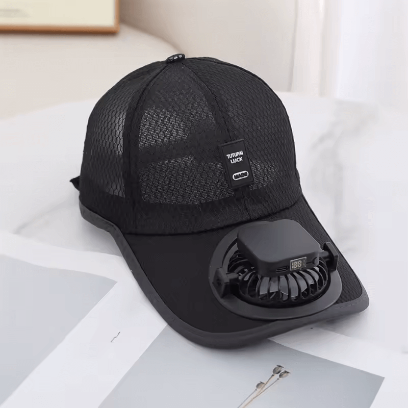 GTBL Solar Mesh Sun Cap in Dark Gray for Summer