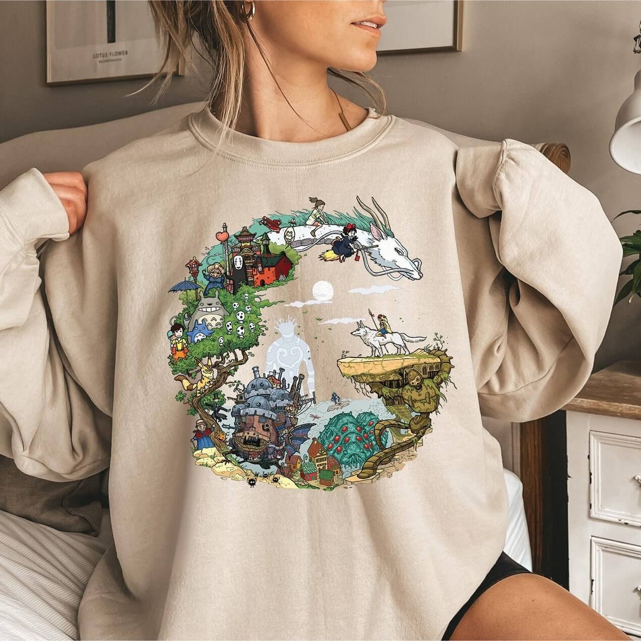 Studio Ghibli Inspired T-shirt/Sweatshirt