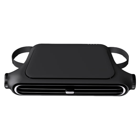 Car headrest cooling fan with adjustable speeds