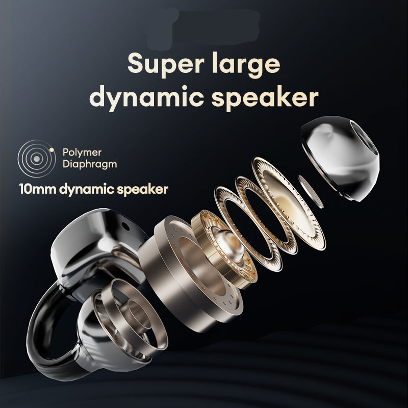 LED power display wireless Bluetooth earbuds