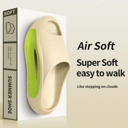 Men's thick-soled non-slip shower slippers