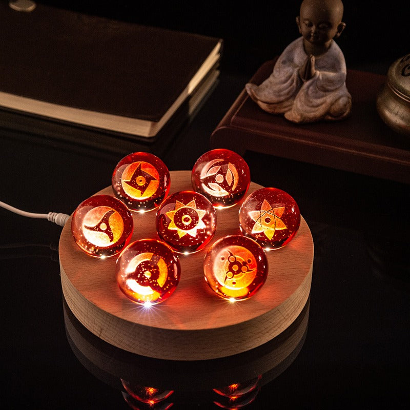 Naruto Sasuke Crystal Ball Anime Ornament