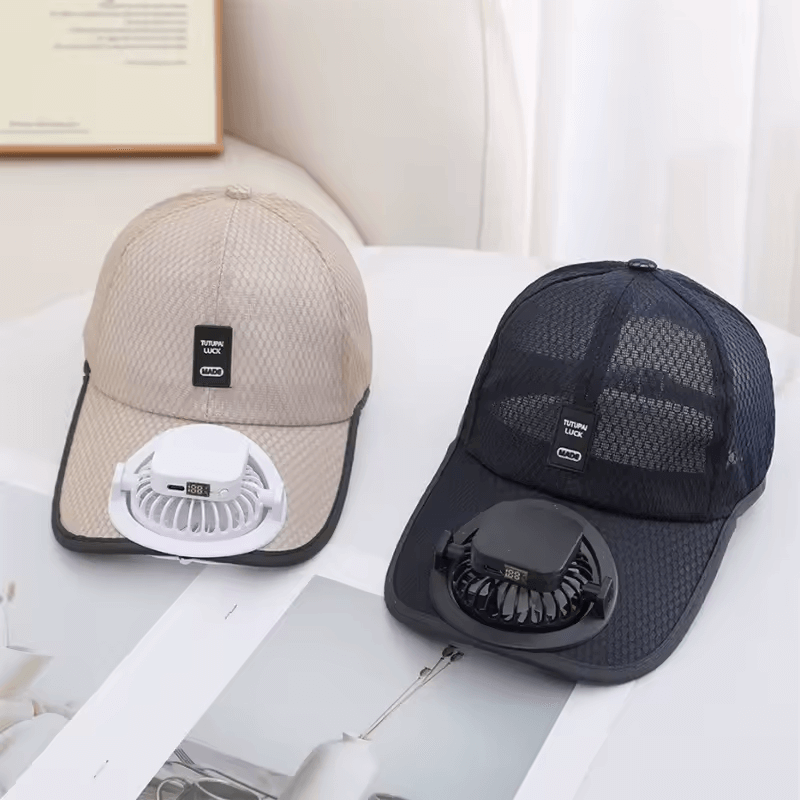 GTBL Solar Mesh Sun Cap in Dark Gray for Summer