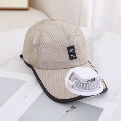 GTBL Solar Mesh Sun Cap in Dark Gray for Summer