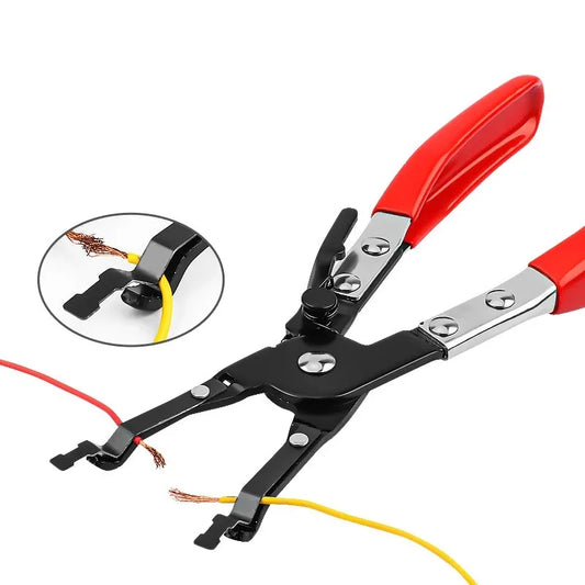 Universal car vehicle soldering aid pliers holding two wires for car repair